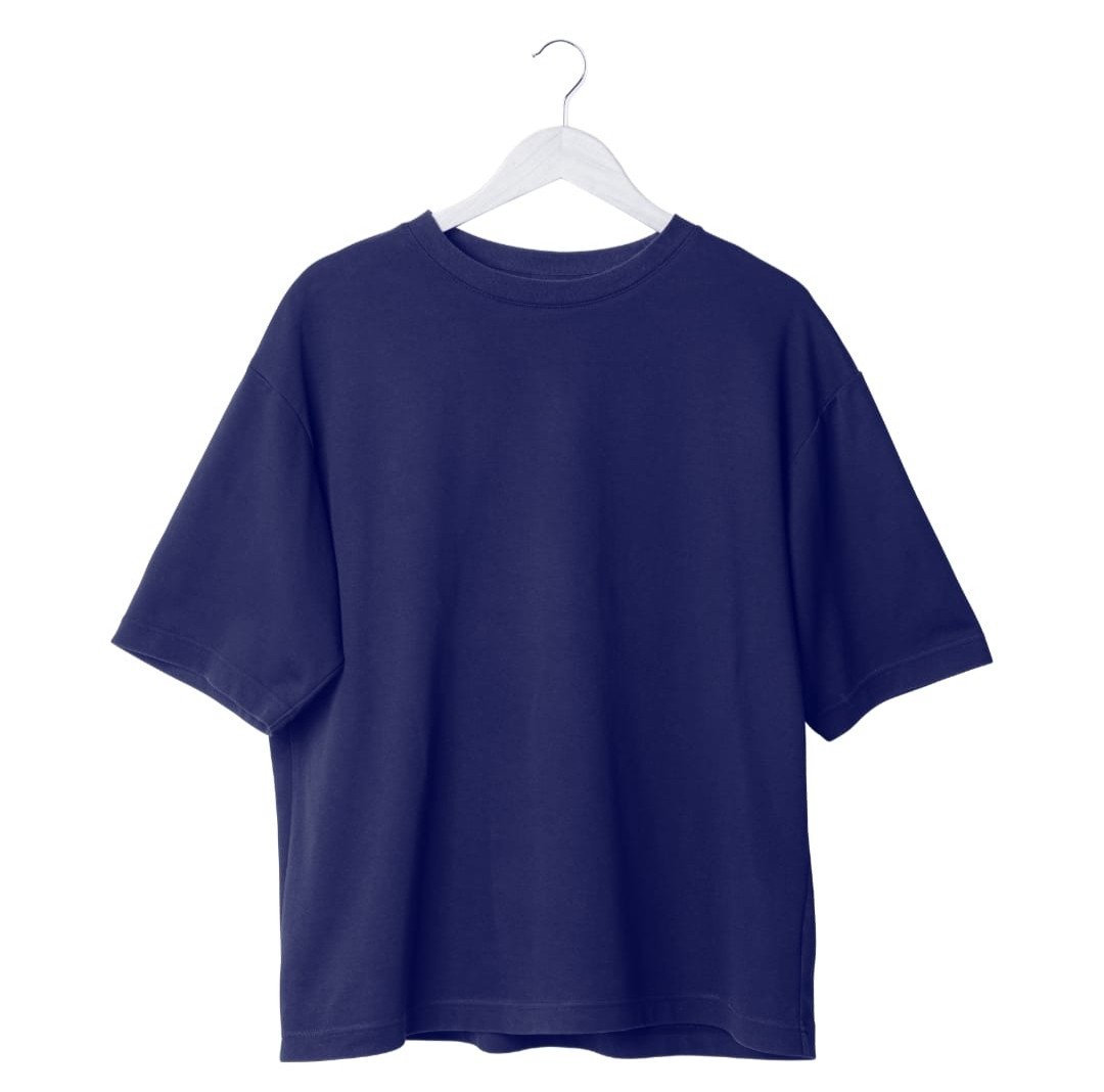 Oversize T Shirt - Navy Blue
